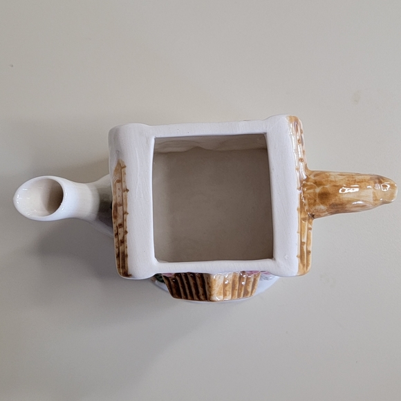 Vintage Houston Harvest Christmas Teapot and Sugar Canister - Picture 8 of 10